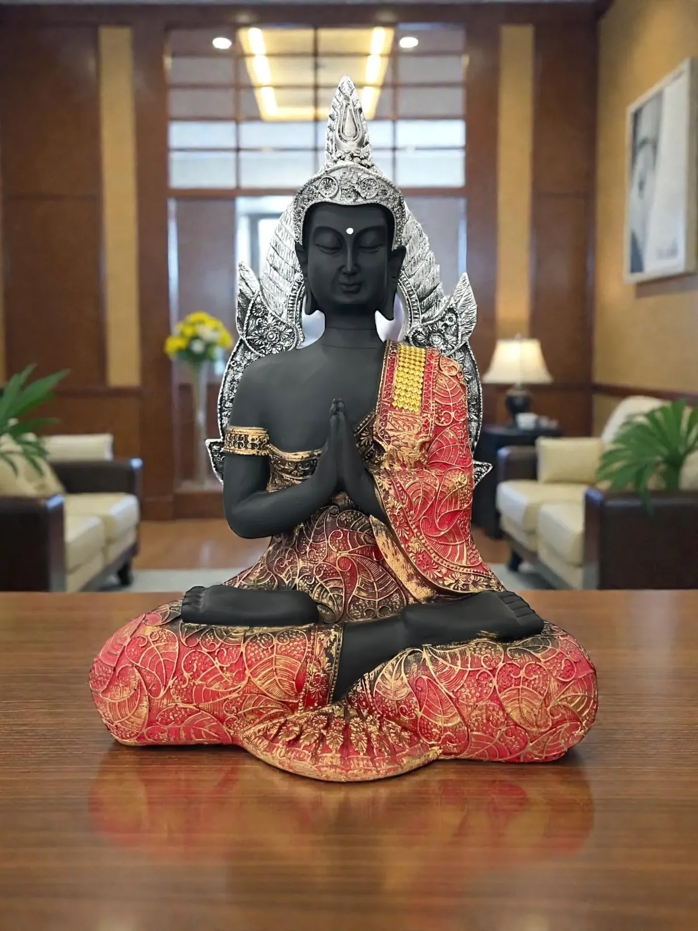 Buddha Red Cloth