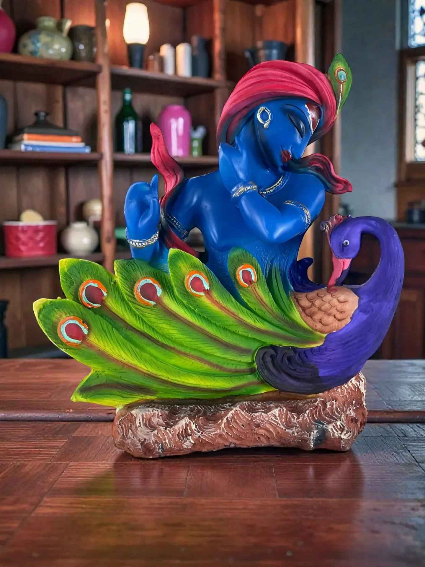 Krishna Riding More