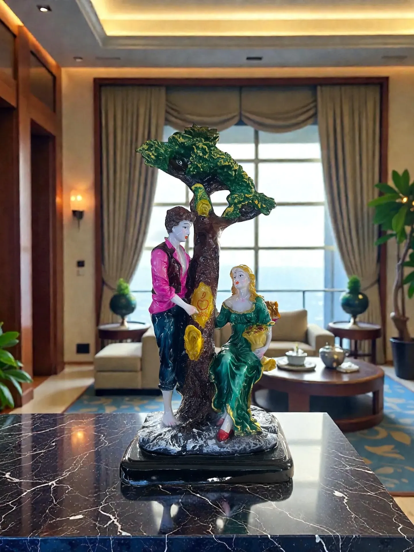 couple tree standing